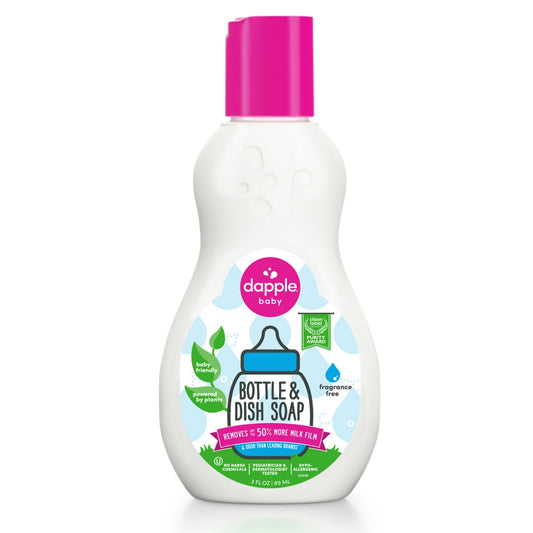 Dapple Baby On the Go Dish Soap 3 oz. Travel Size (Case of 12)