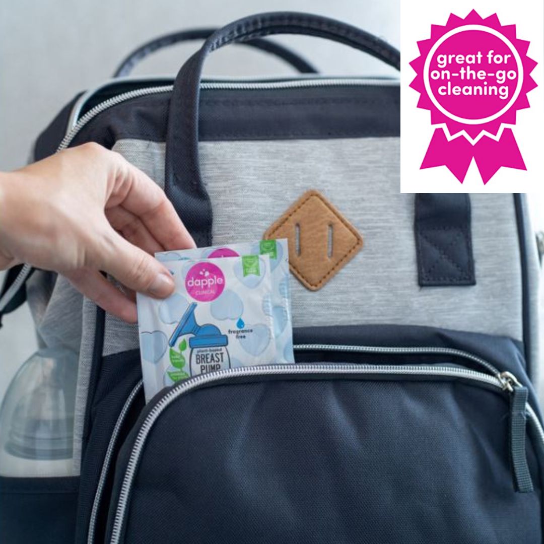 Dapple Baby Breast Pump Cleaning Wipes (Case of 500)