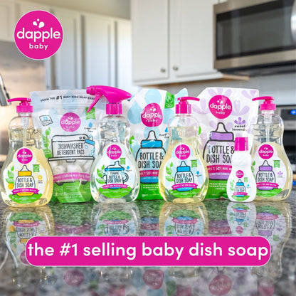 Dapple Baby On the Go Dish Soap 3 oz. Travel Size (Case of 12)