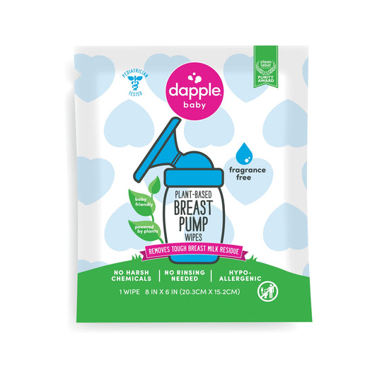 Dapple Baby Breast Pump Cleaning Wipes (Case of 500)